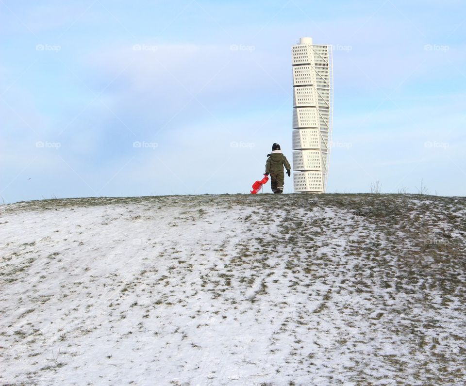 Winter in Malmö.