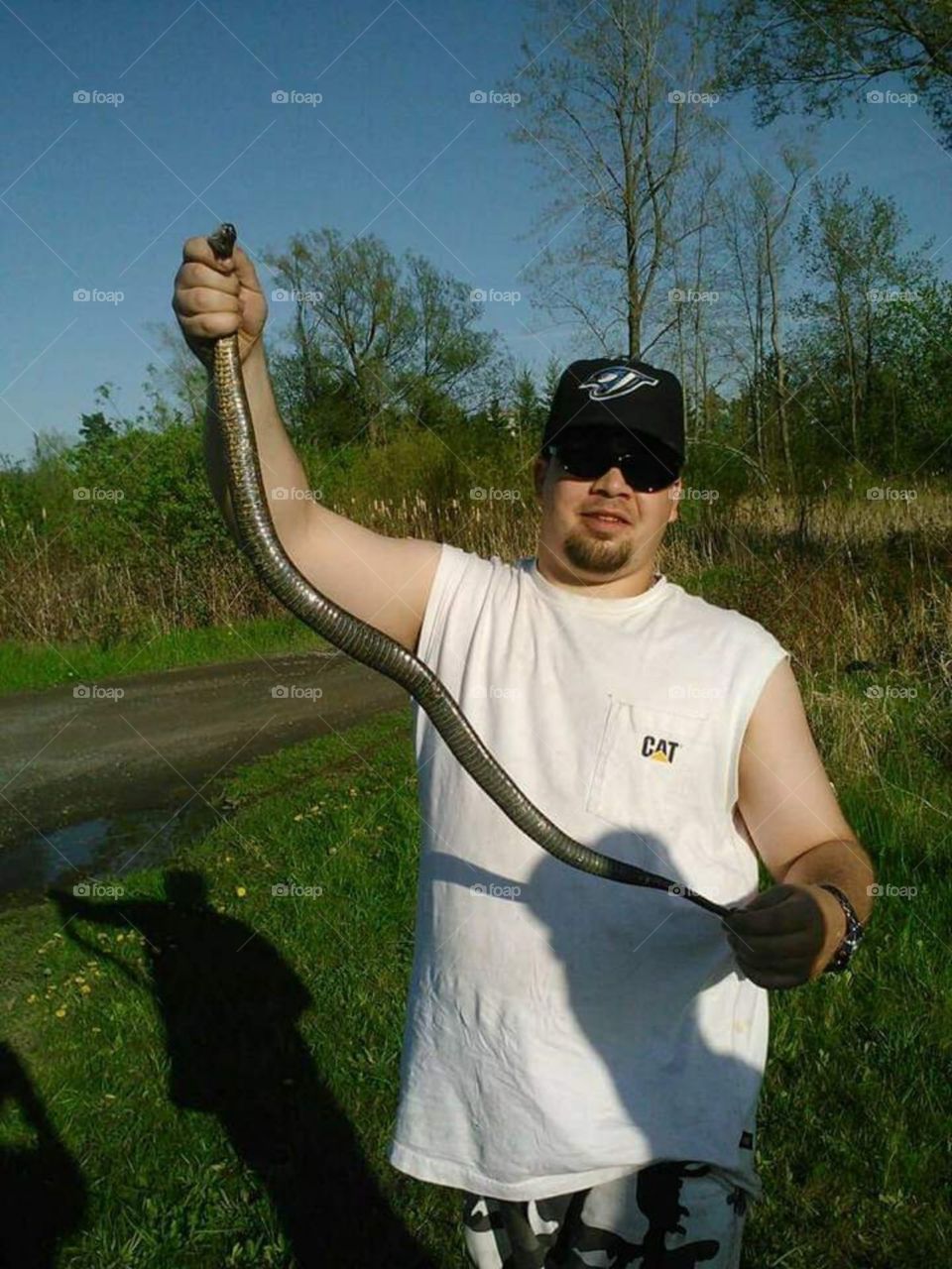 got this water snake fishing