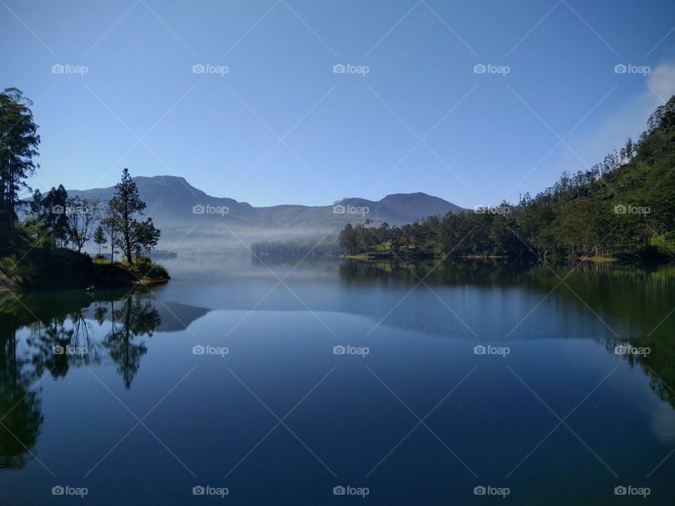Maussakele reservoir -Sri Lanka taken by Nokia6 camera phone