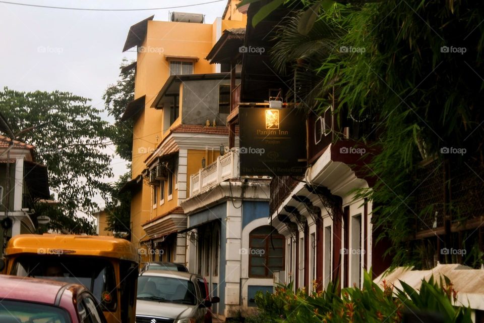 Evening in Panjim.