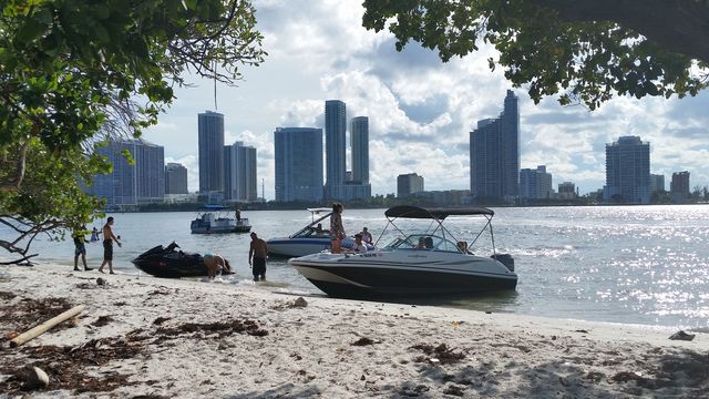 Miami boat party