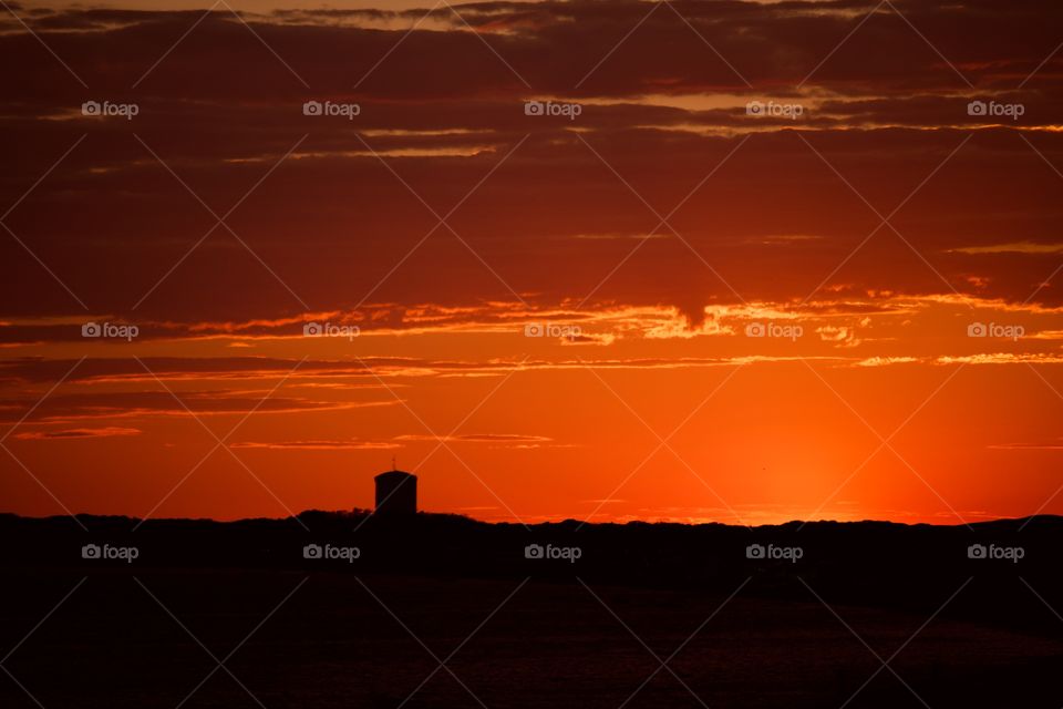 Sunset in Rhode Island 