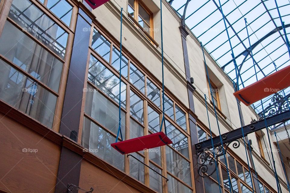old building with glass windows