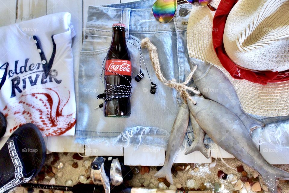 Fishing With Coca Cola 