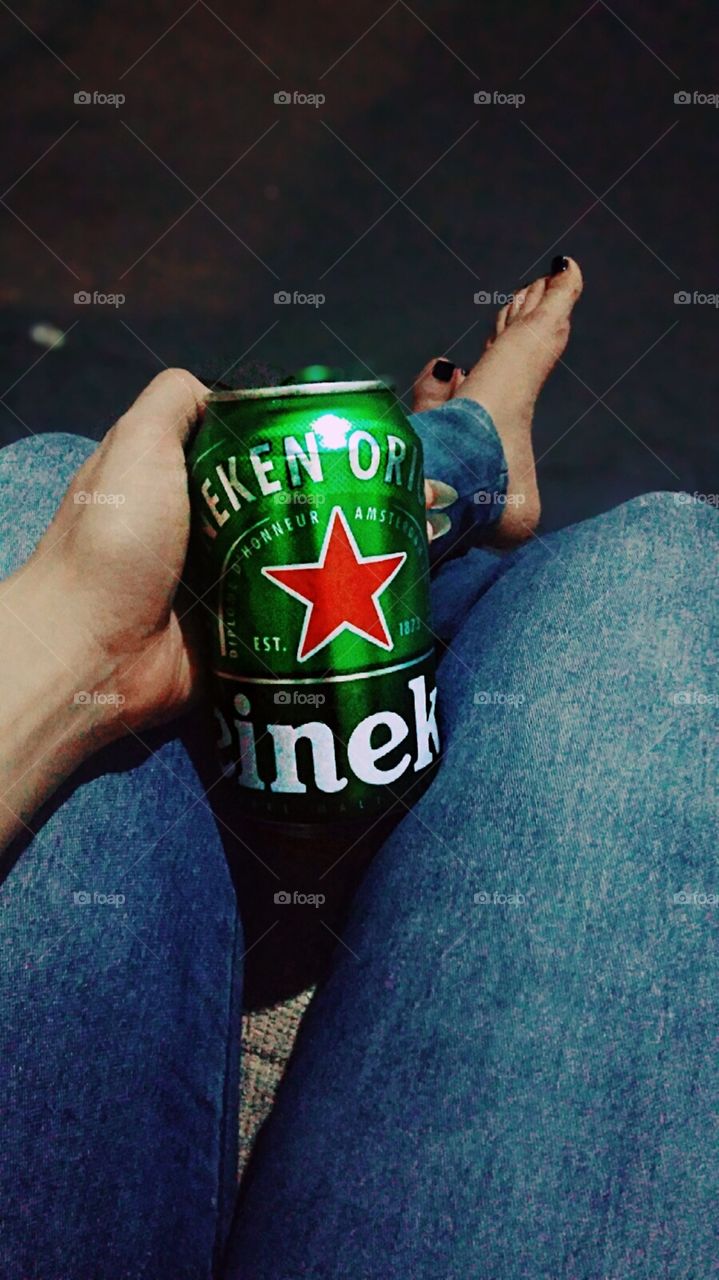 Cracking open a cold one