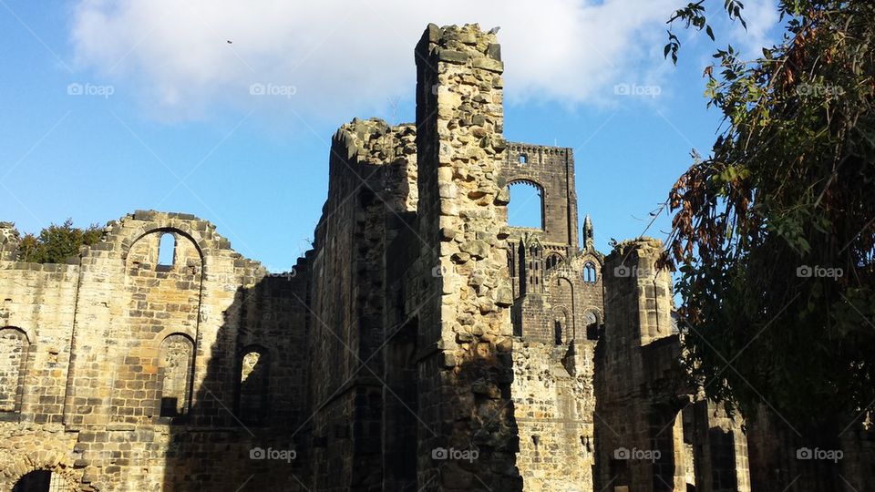 Ruins at Kirkstall Abbey