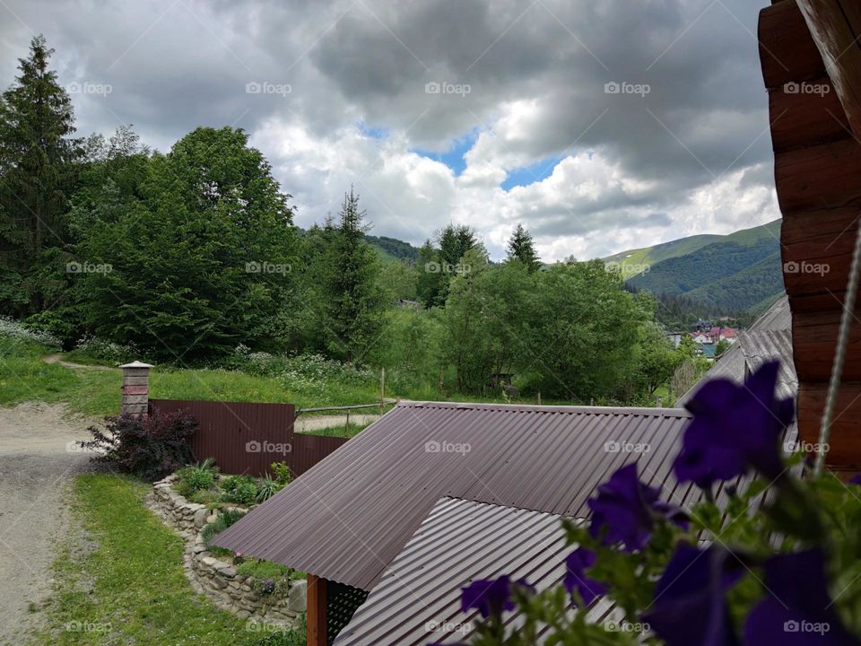 Beautiful view in the mountains