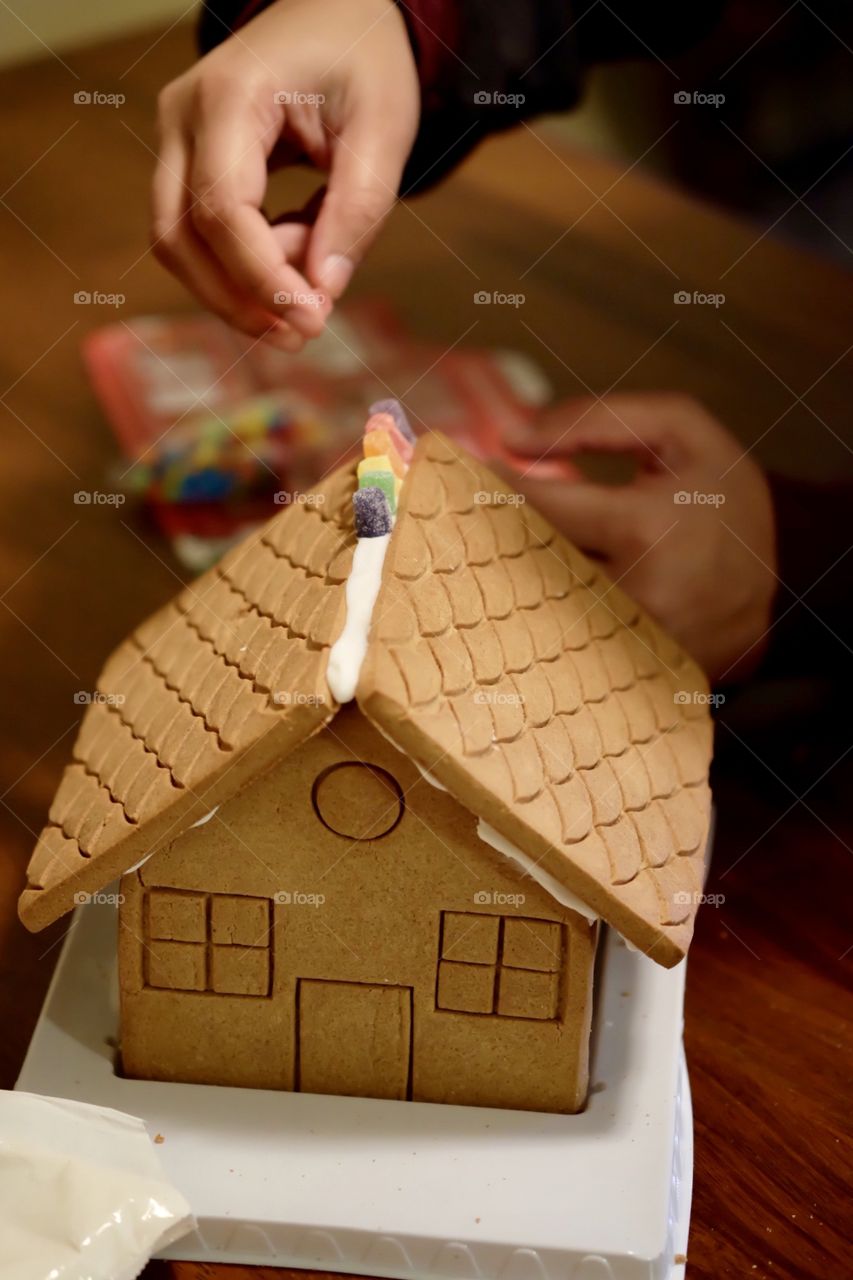 Preparing Snacks For Santa 