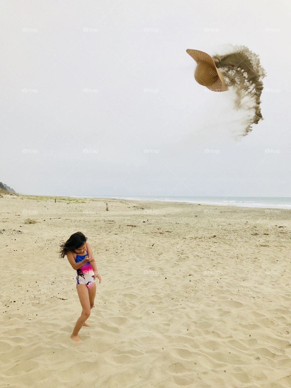 Awesome memories! With the hat flying with the sand. 😱