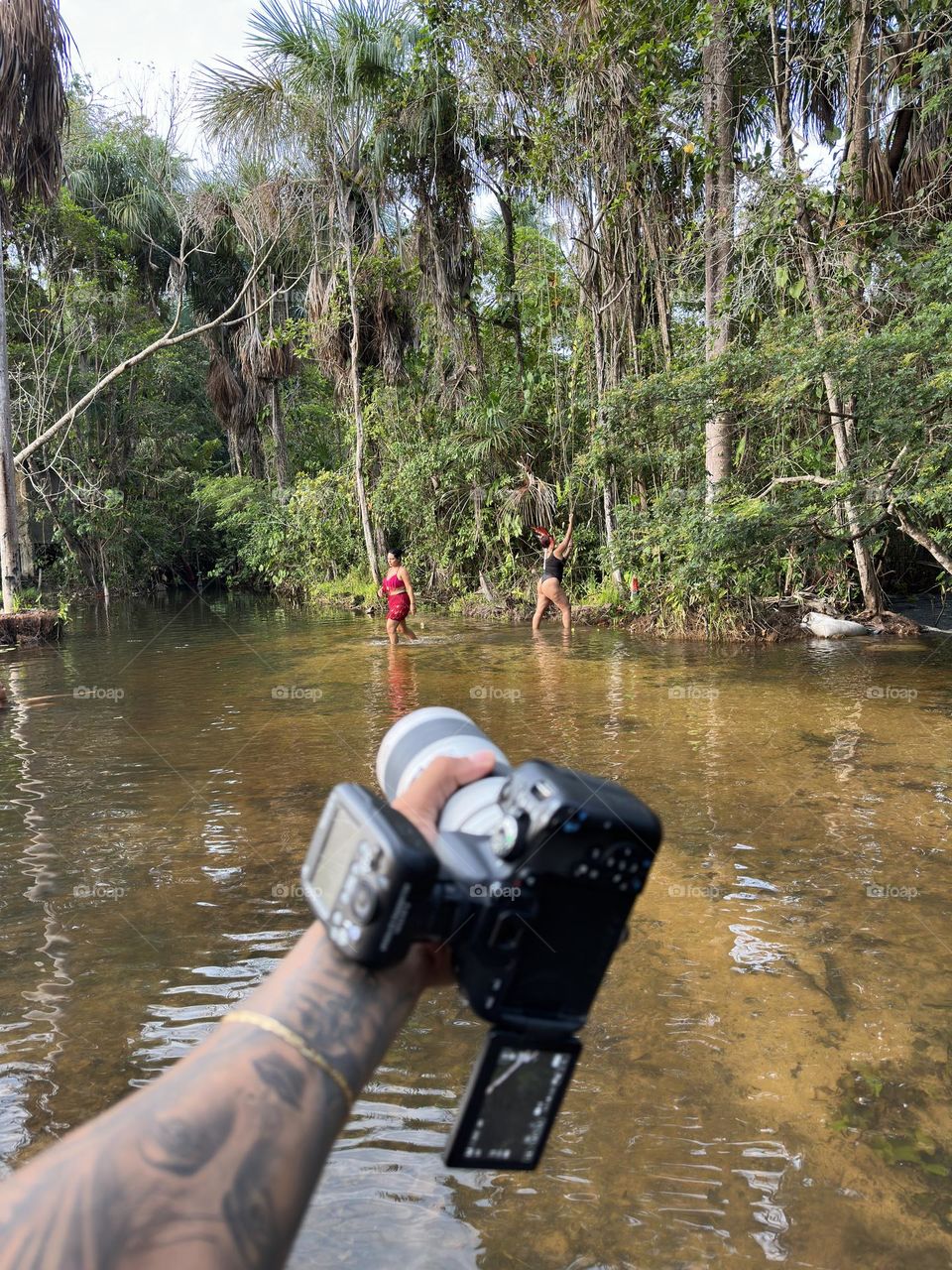 Um dia não tão normal de filmagem 