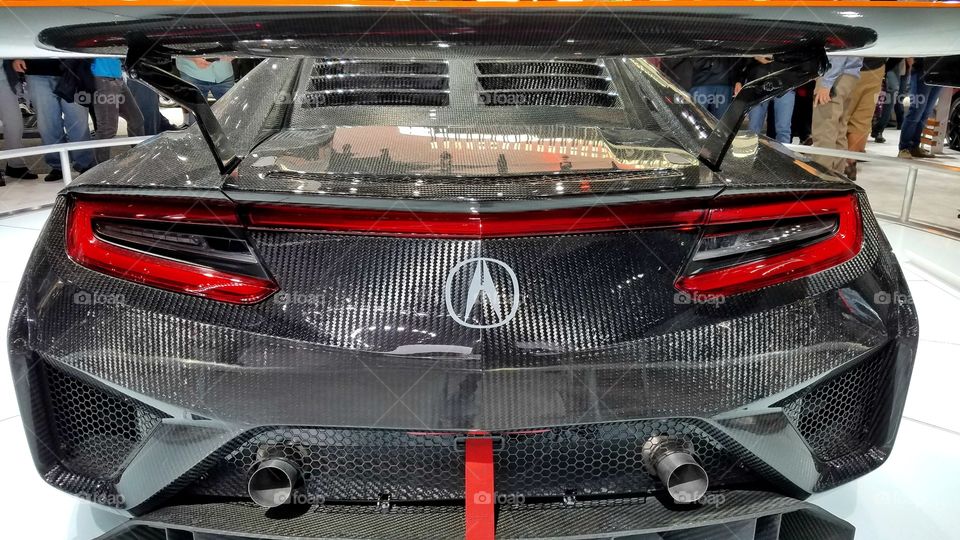 Carbon fibre Acura NSX