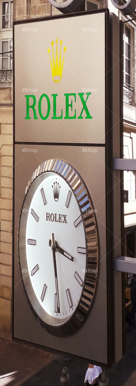 Rolex Clock