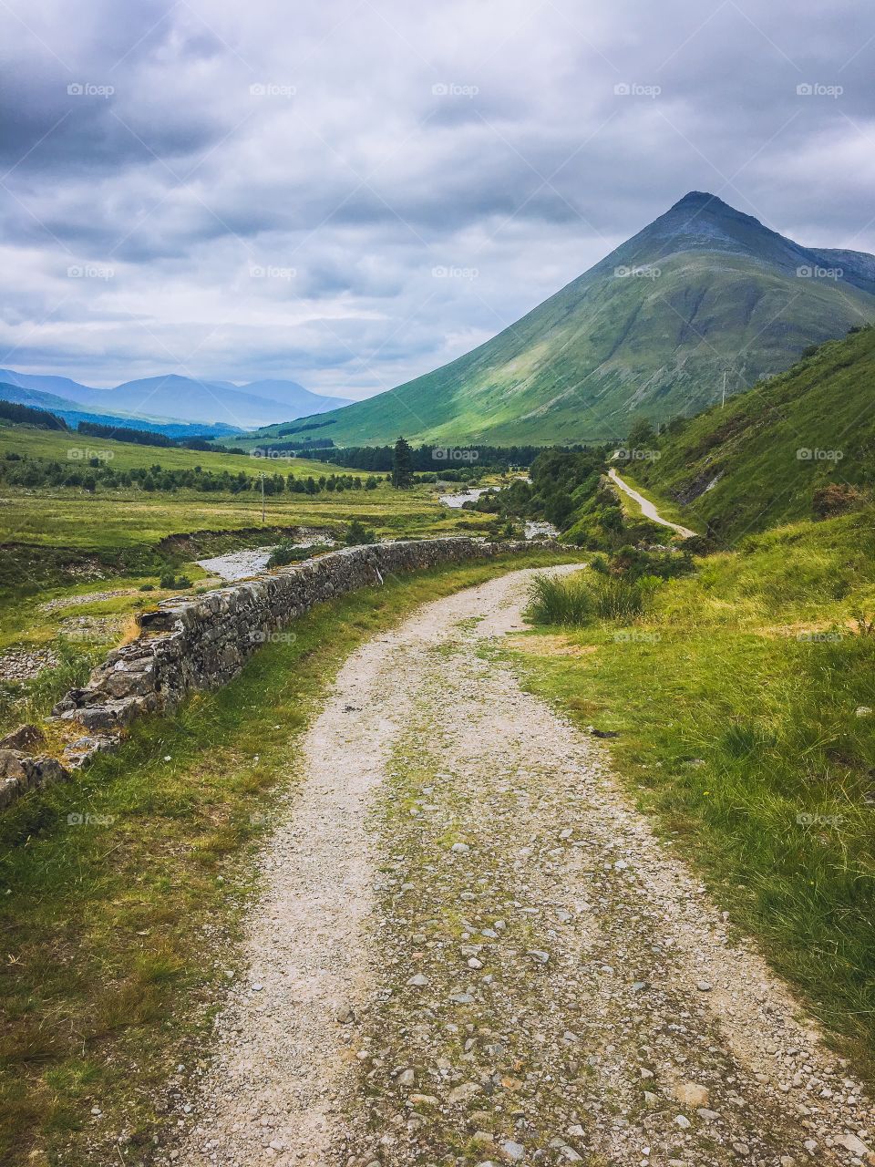 Bridge of Orchy Landscape scotland 