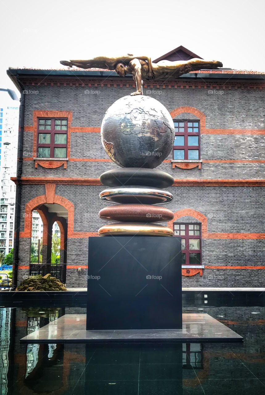 Art and architecture around Shanghai - this one is in Jing’An district (the former Zhabei district part) being under gentrification 