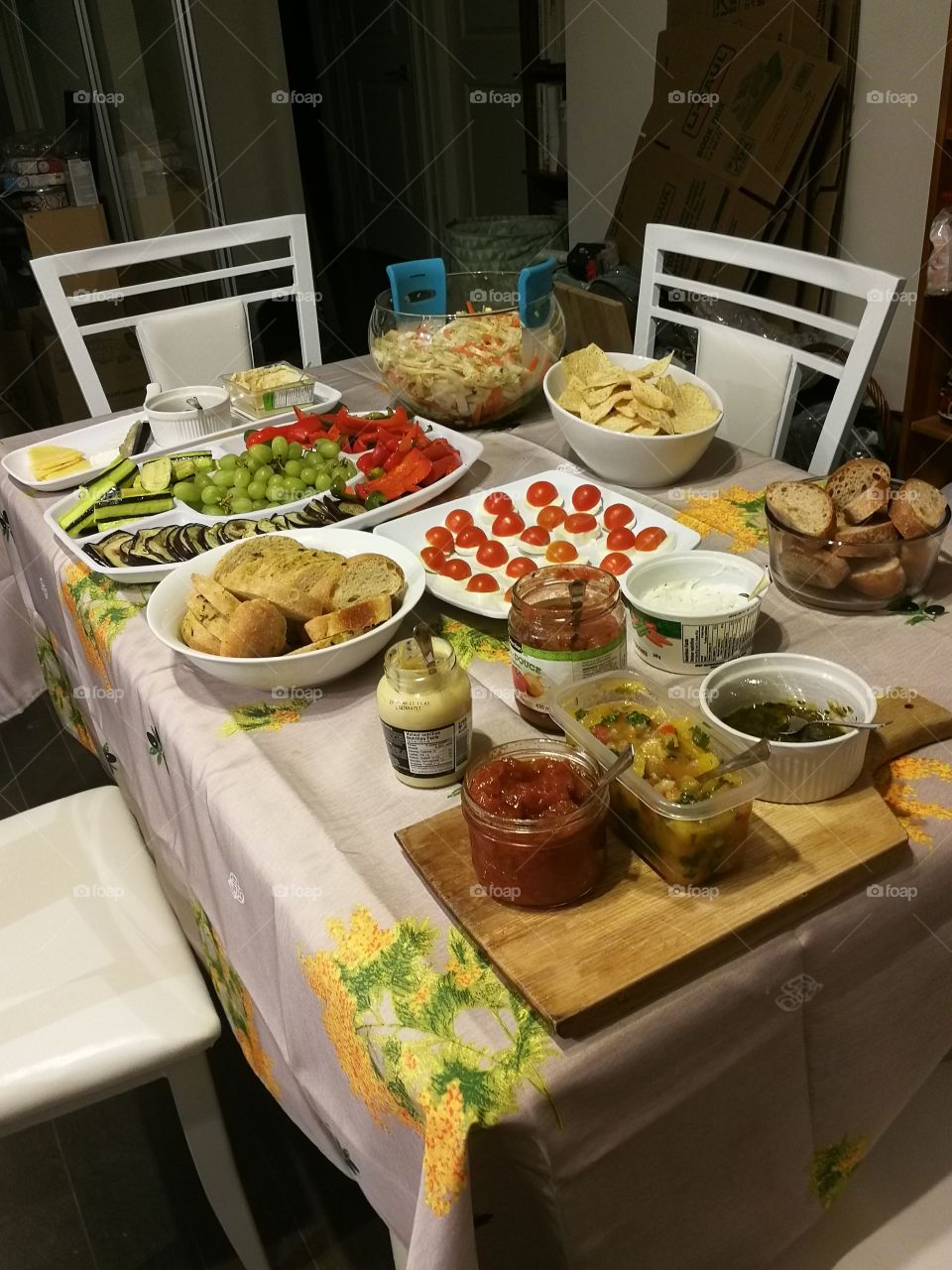 Celebrating family and food