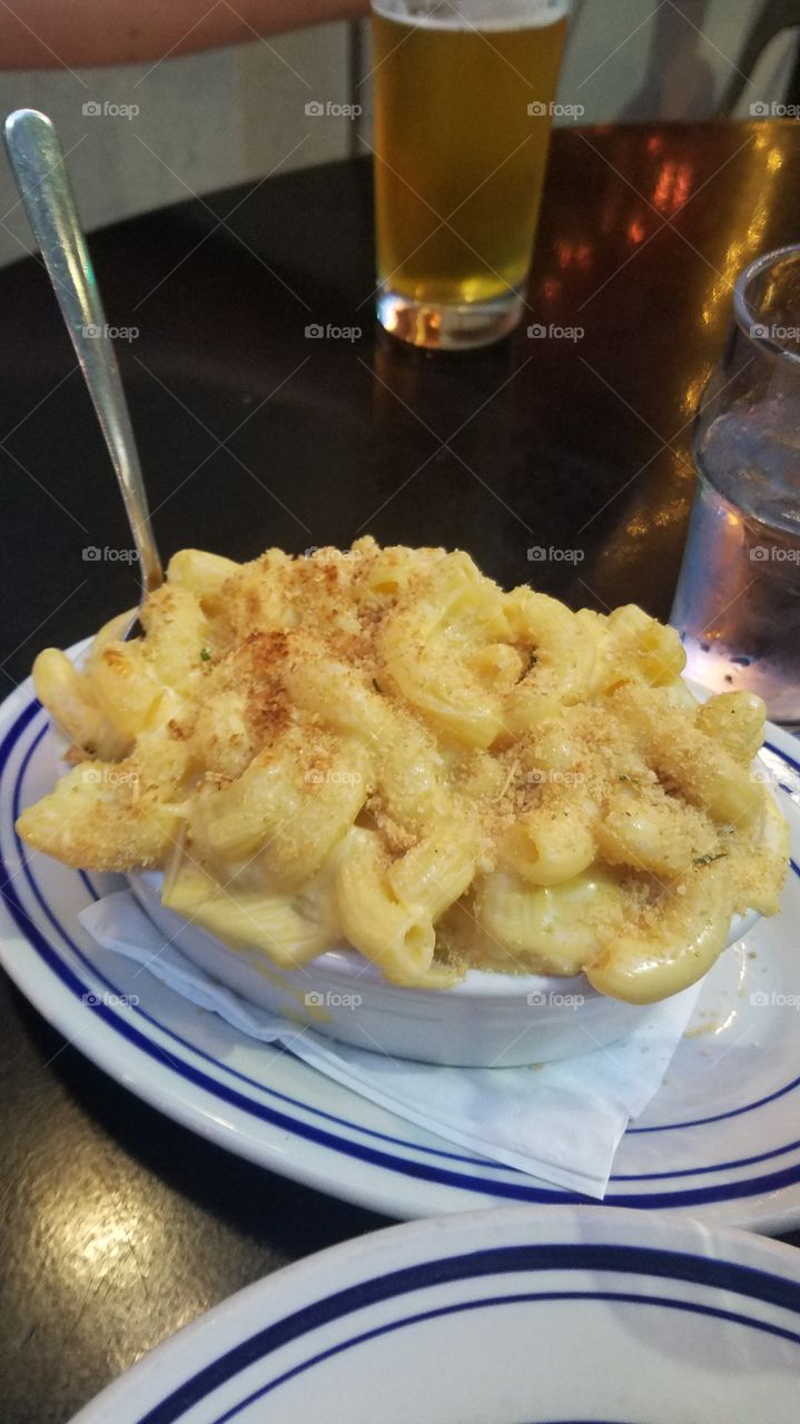 Macaroni and Cheese Dish from Oak City Meatball in Raleigh, NC