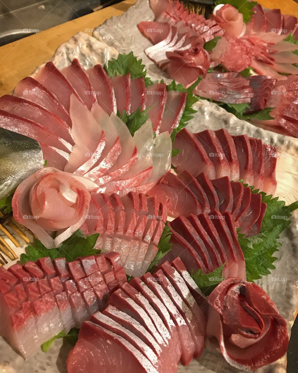 Japanese food      sashimi