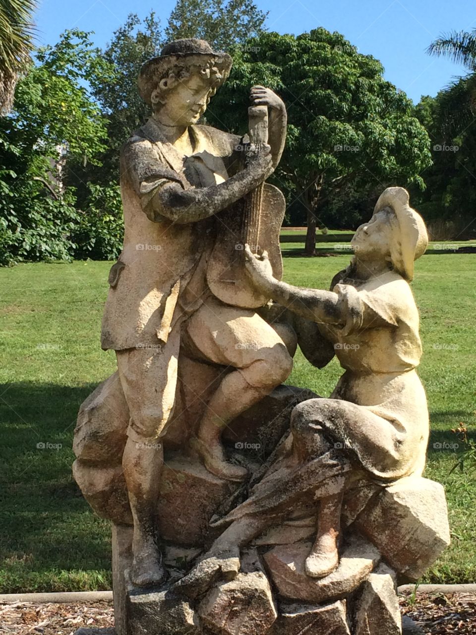 Ringling Statue. Statues at Ringling Museum