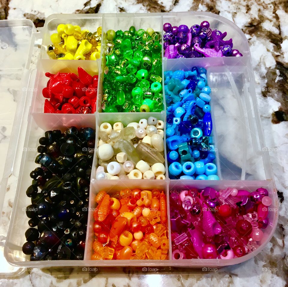 BEADS!! (Took hours!)