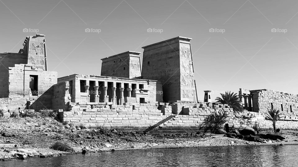 Philae temple in Aswan city 