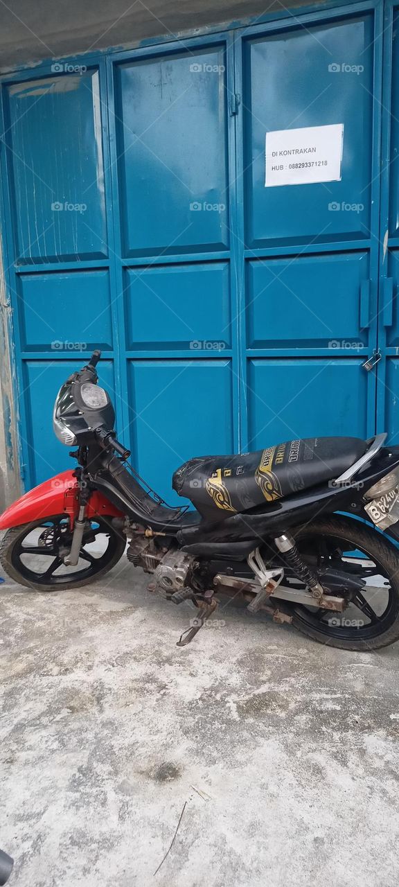 A Motor In Indonesia