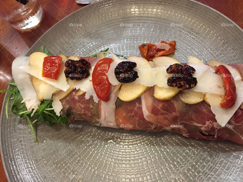prosciutto log salad