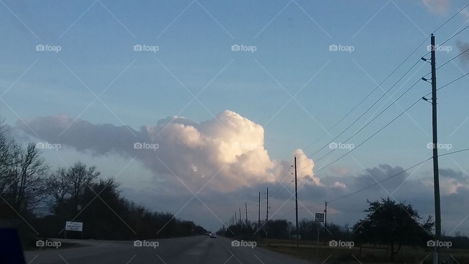 Large cloud