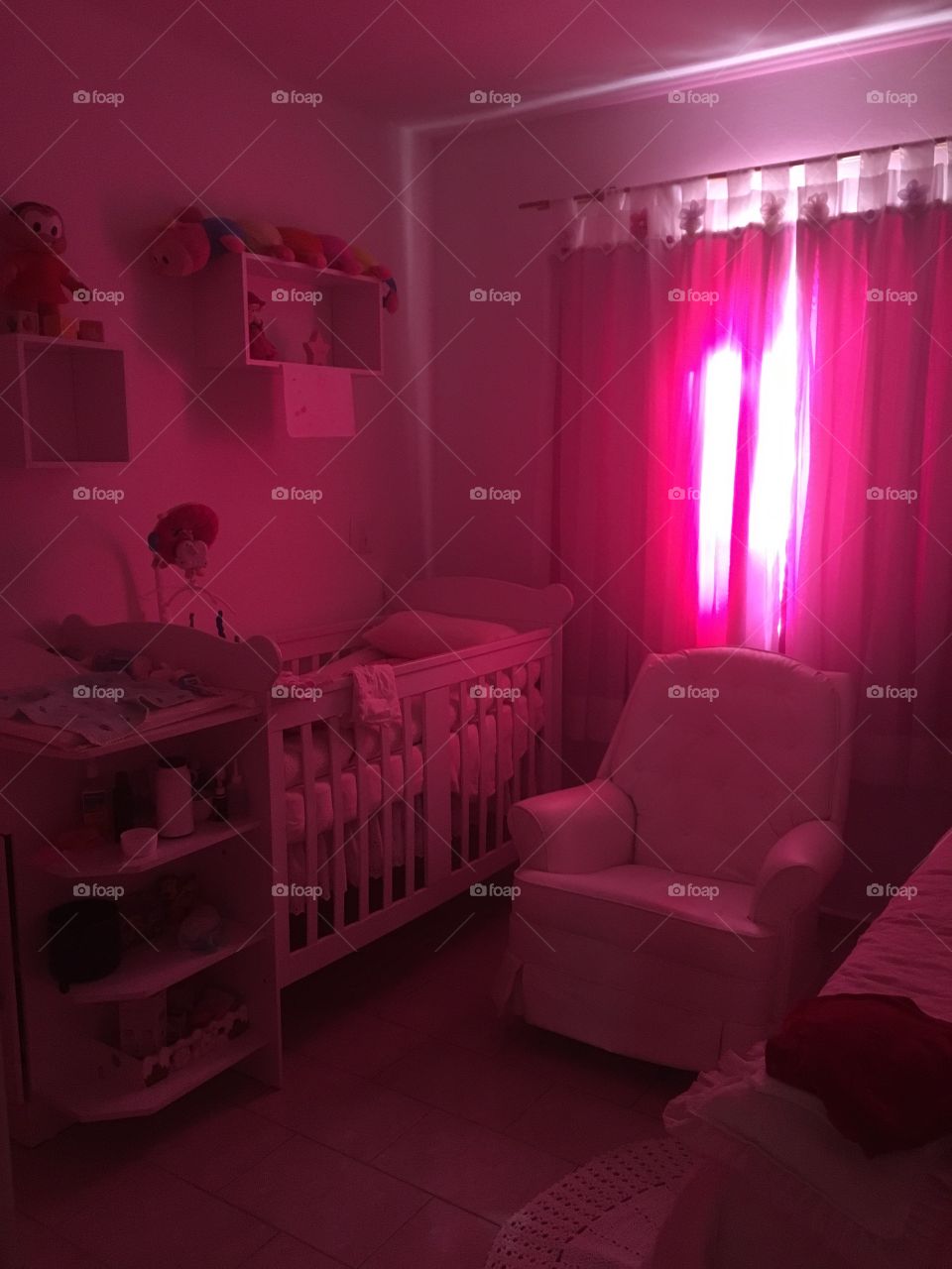 Um quarto de menina bem aconchegante! Bebê 👶🏼 