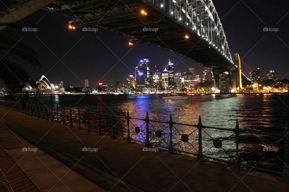 Under the bridge