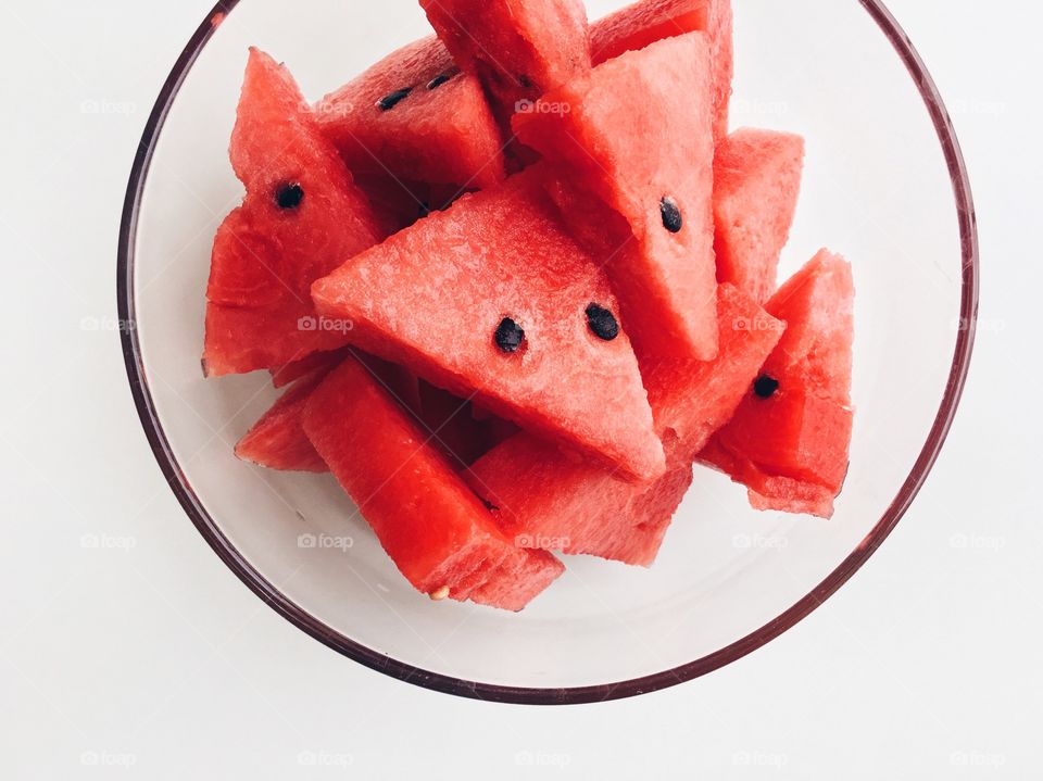 Close-up of fresh watermelon.