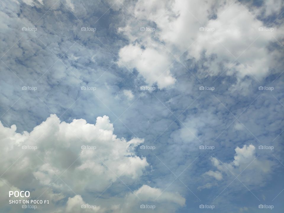 Beautiful fair weather