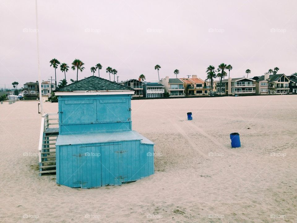 Houses on Beach