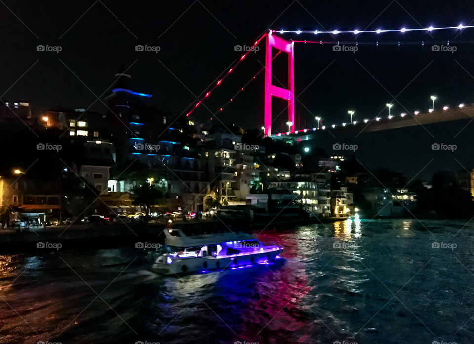 Night bridge 