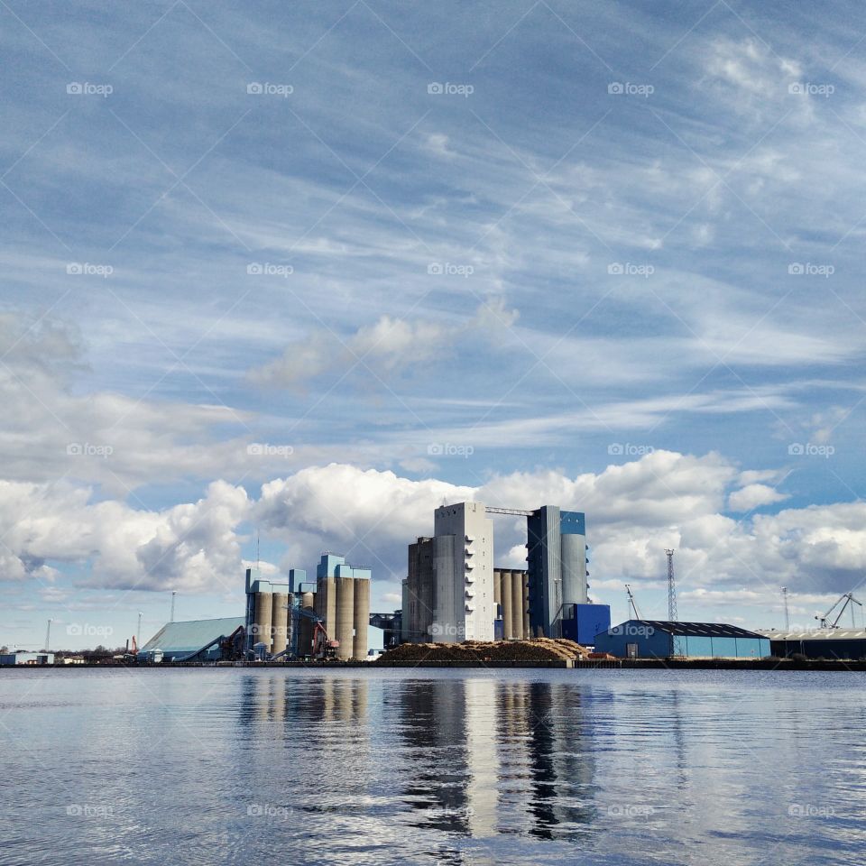 industries by the water