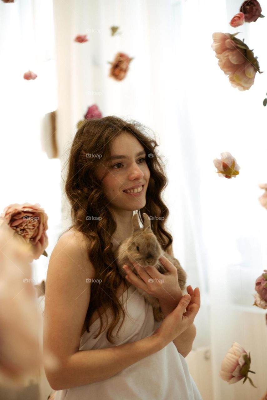 Glimmers moment in dream with rabbit 