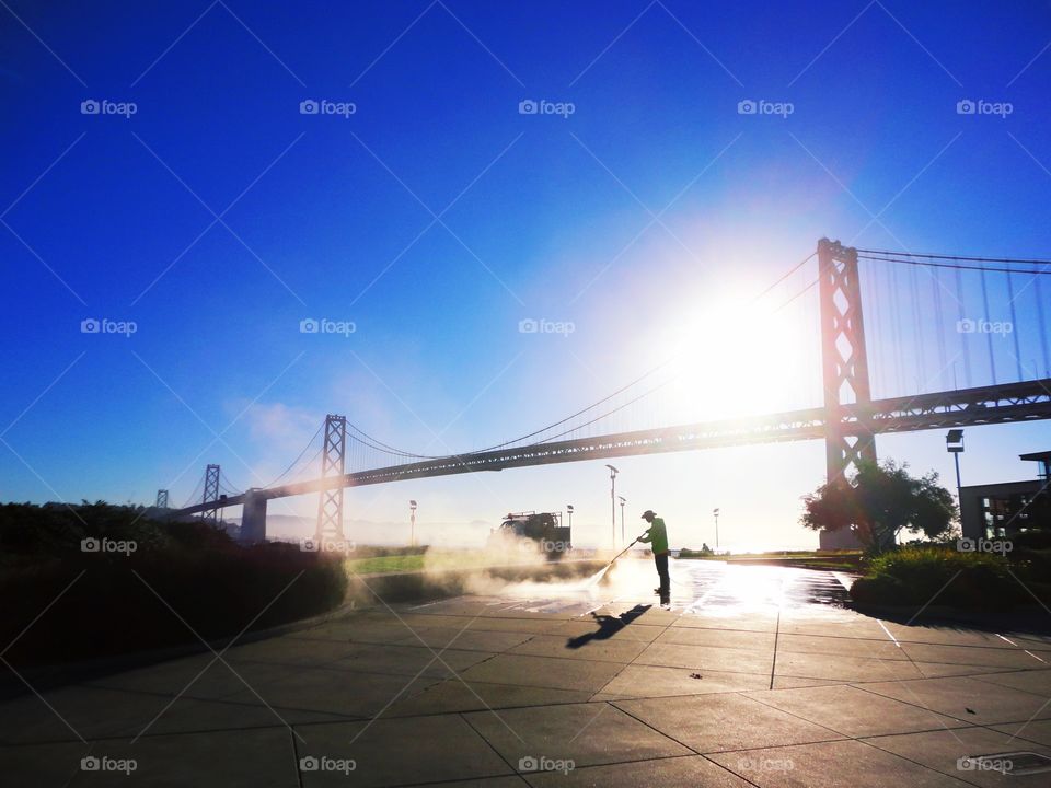 Have you ever woke up at 5am? You'd be surprised what kind wonders happen at that time.

Bay Bridge, San Francisco