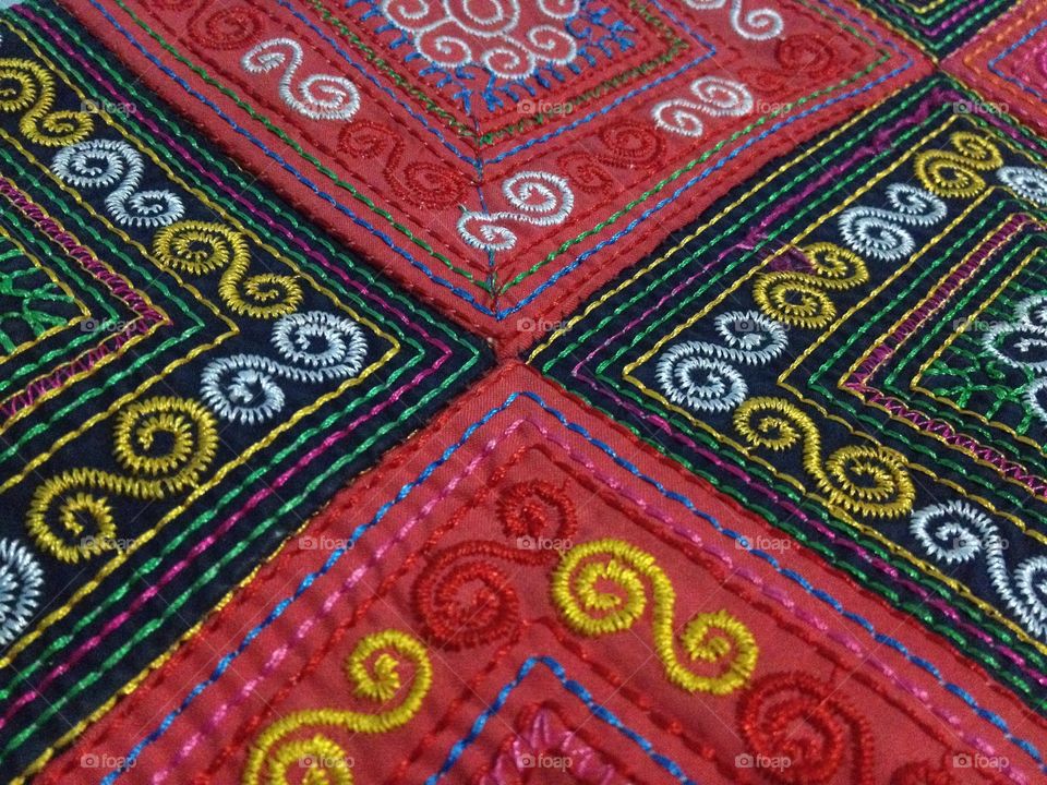 Thai tradition cloth.