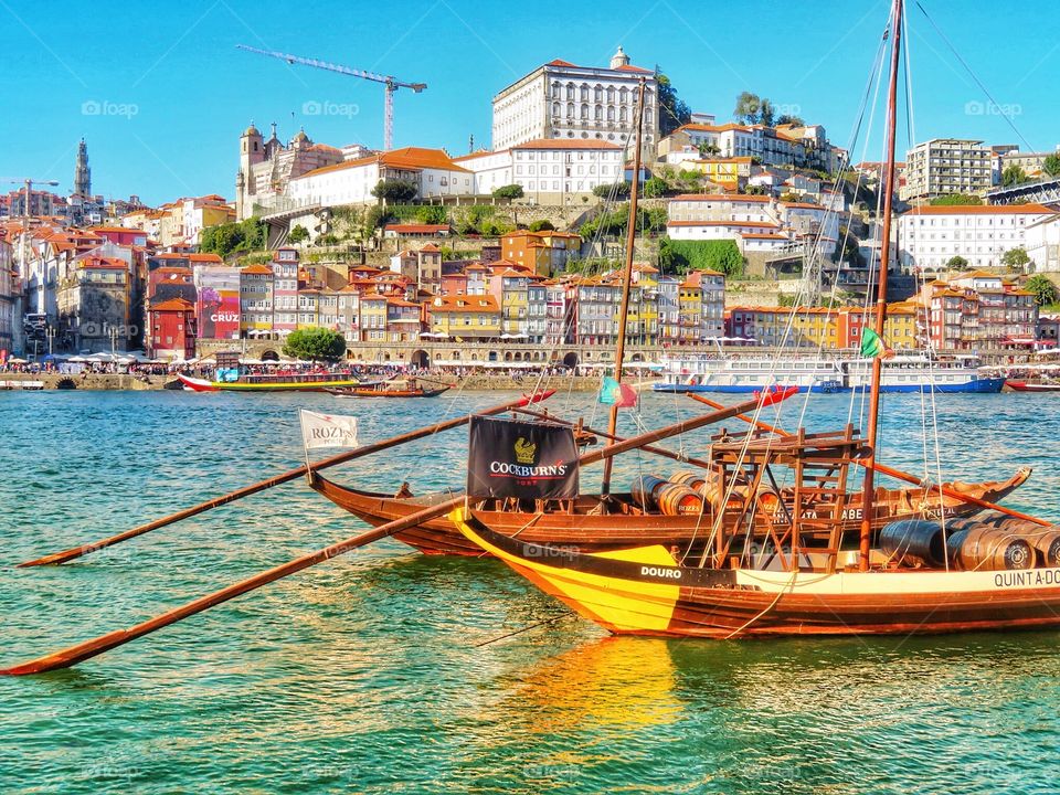 View of Porto from Vila Nova de again