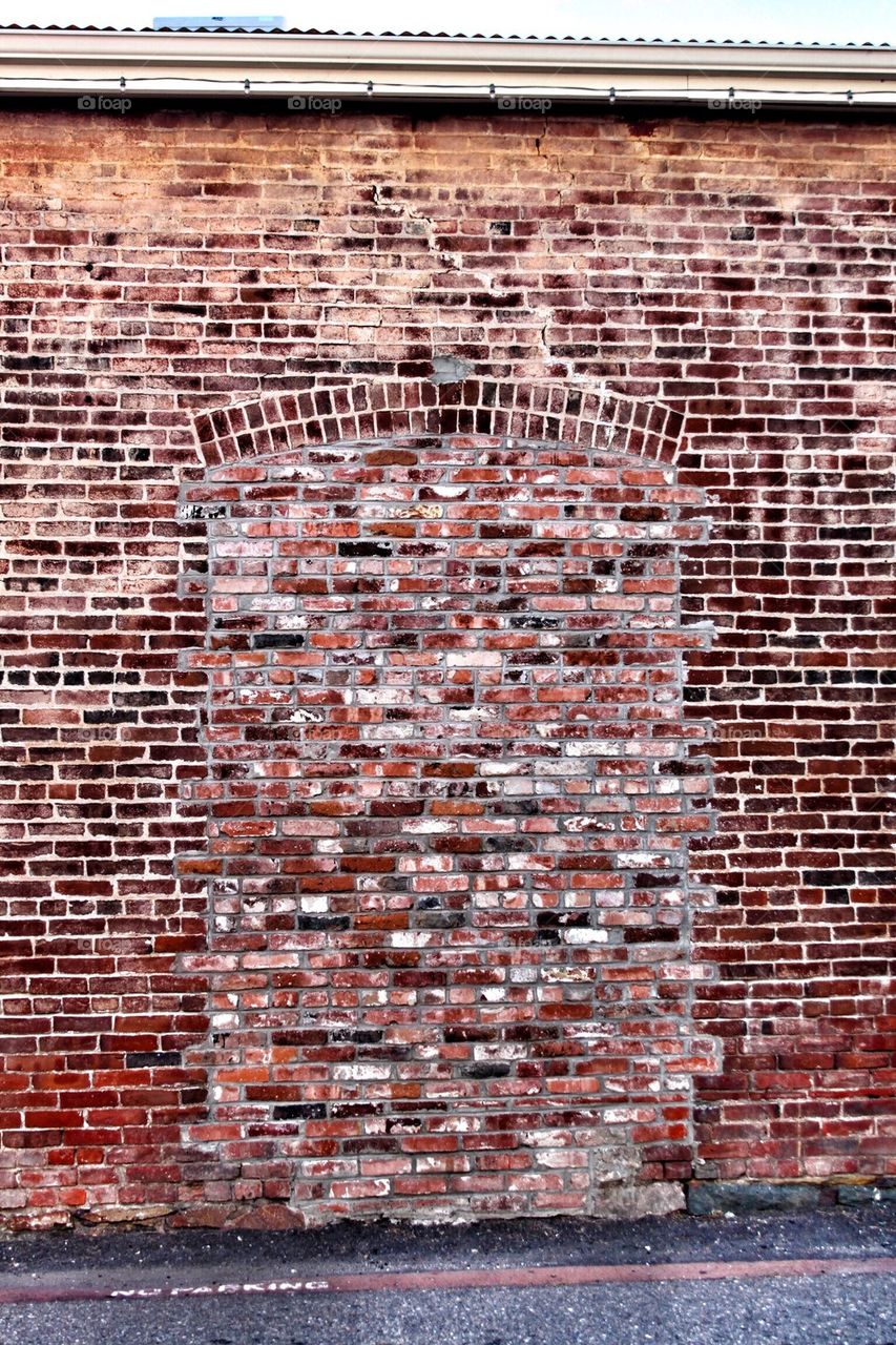 Bricked up doorway 