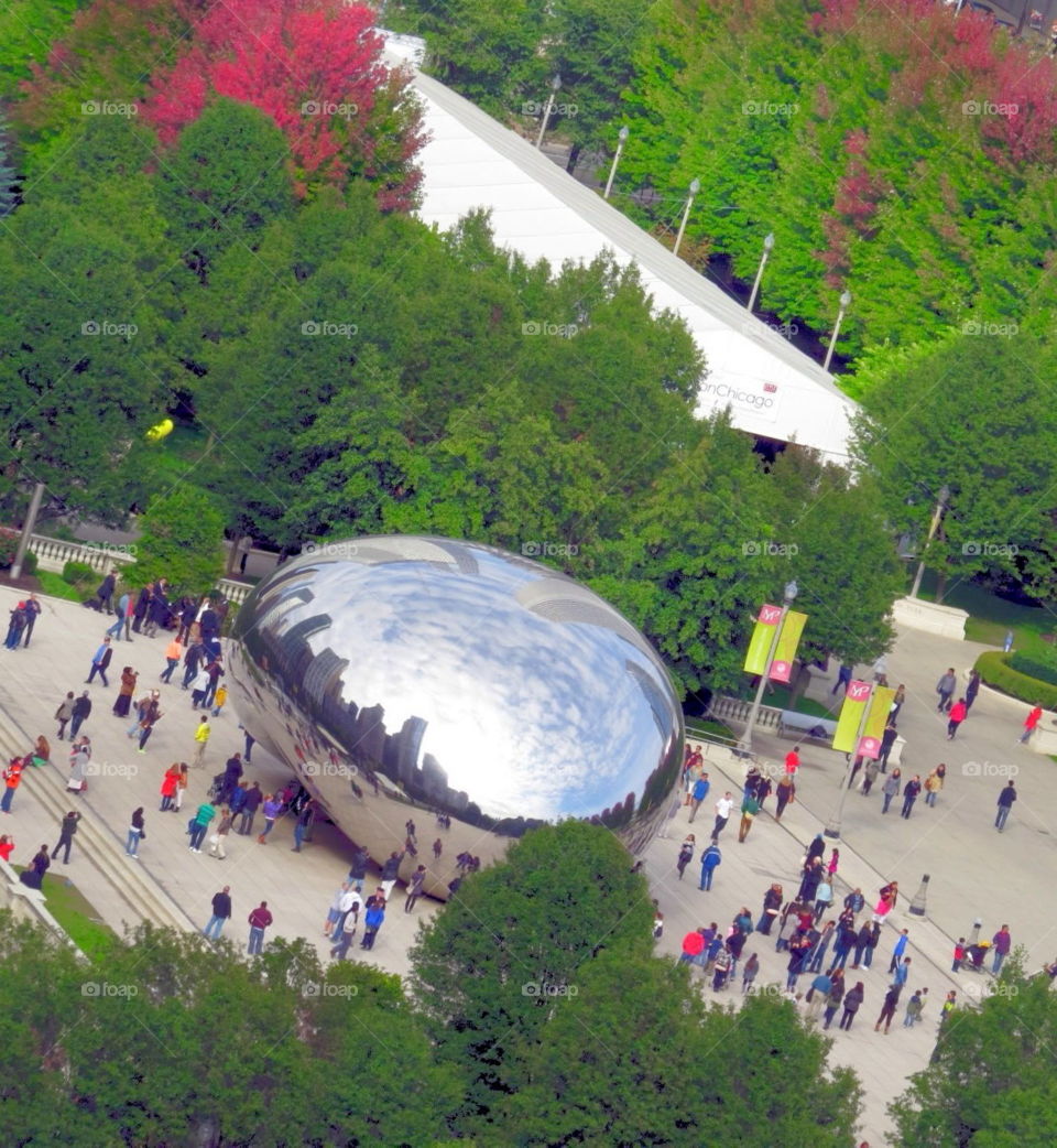 Cloudgate From Above