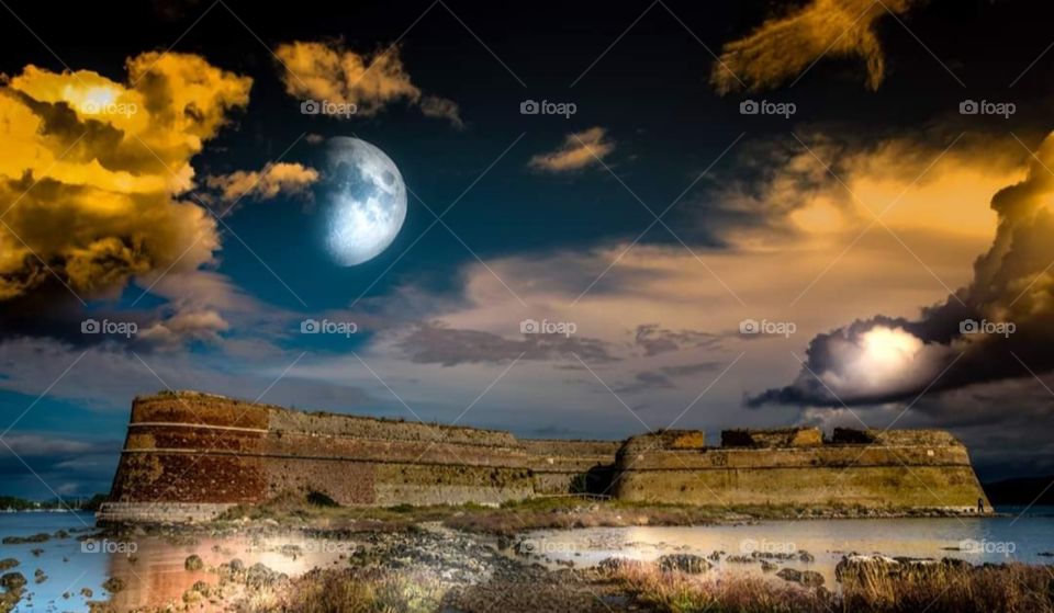 St Anthony evening in Šibenik Croatia