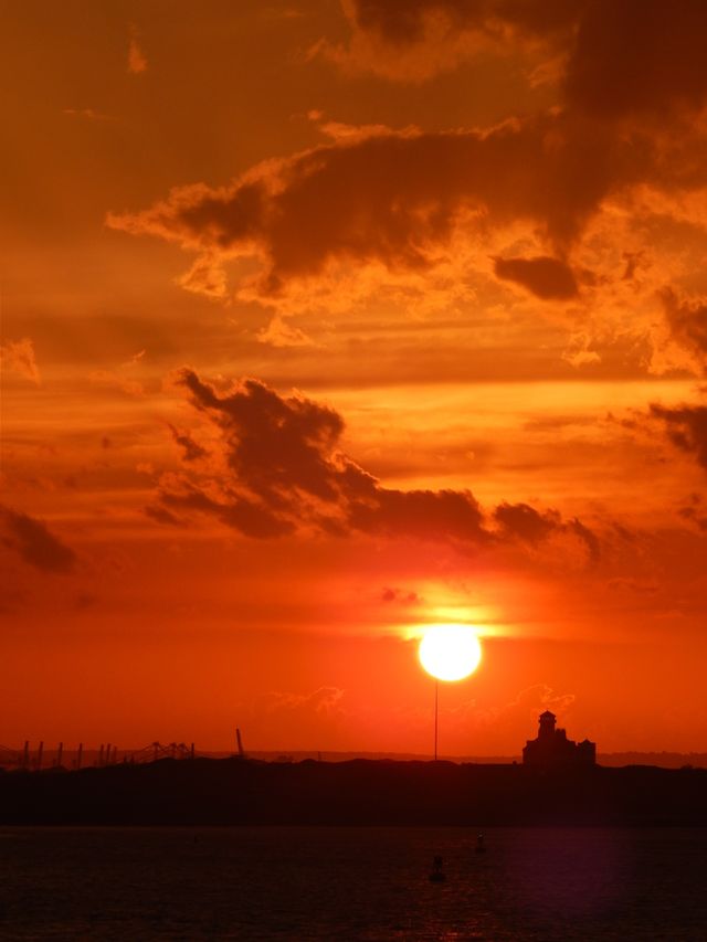 Mesmerizing sunset.