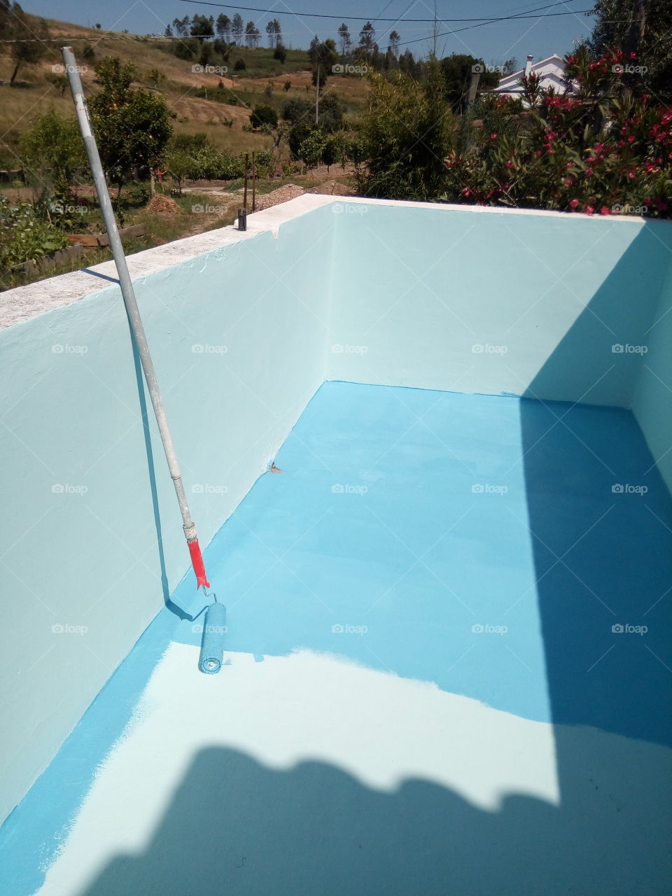 paiting my pool