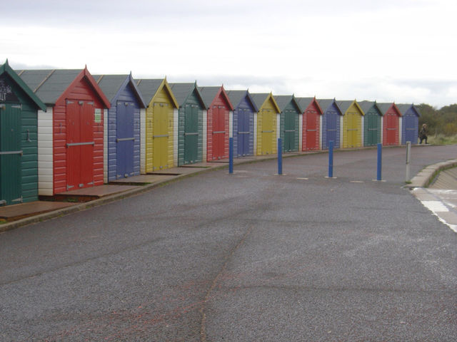 beach huts