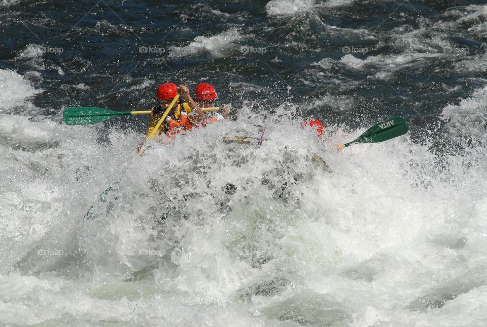 White water rafting