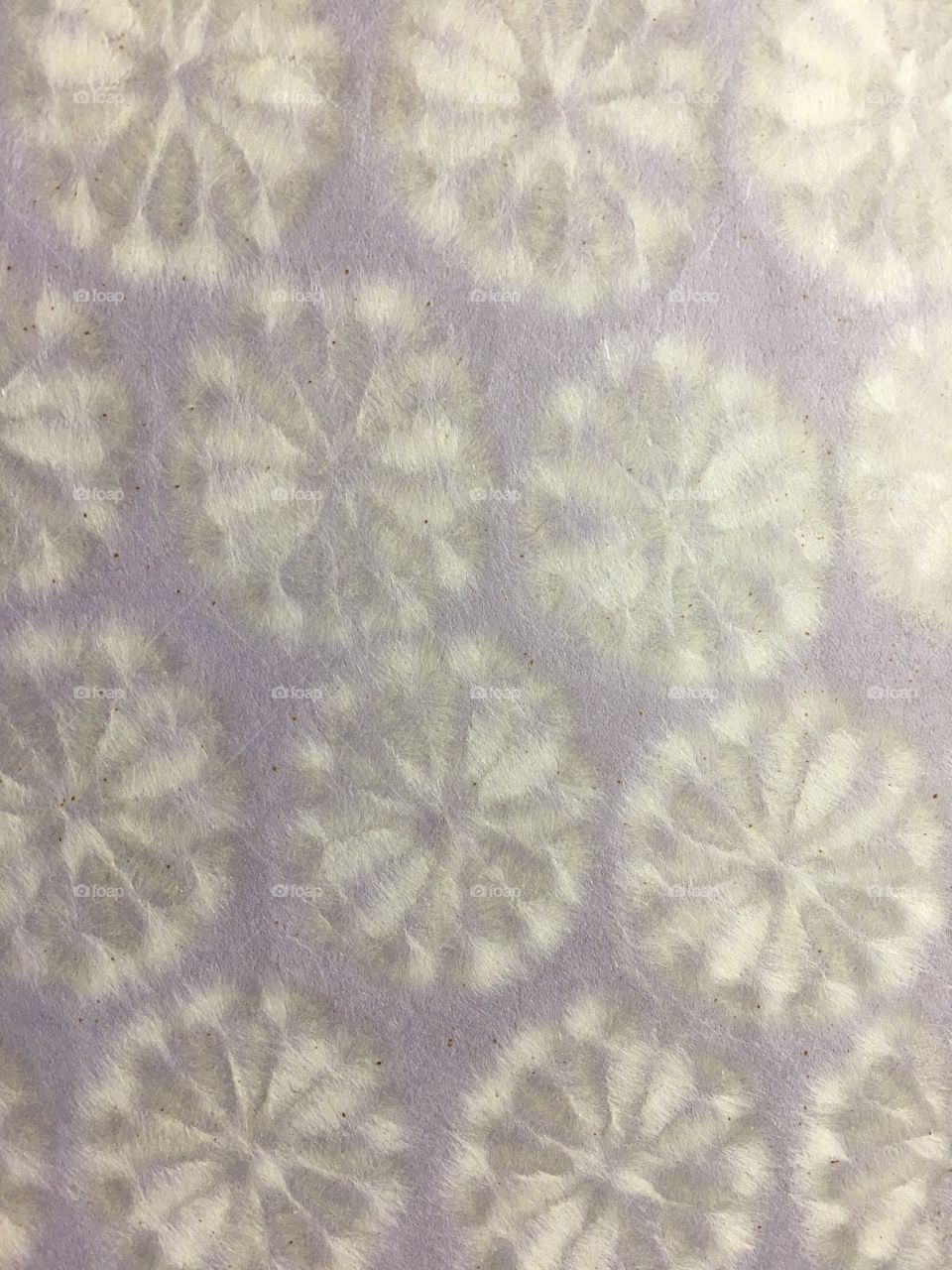 Violet handmade paper circles 1