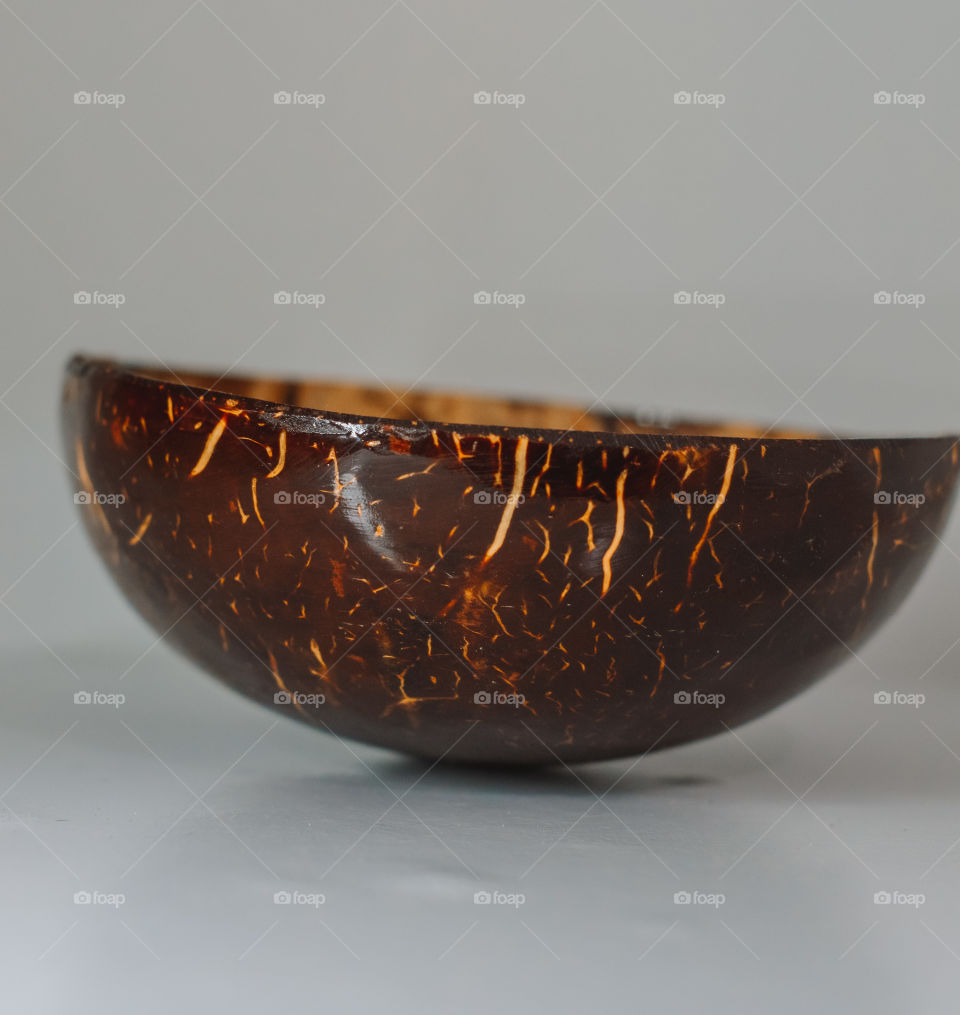 bowl made with coconut is produced by Pataxó indigenous people from the red crown village Bahia Brasil