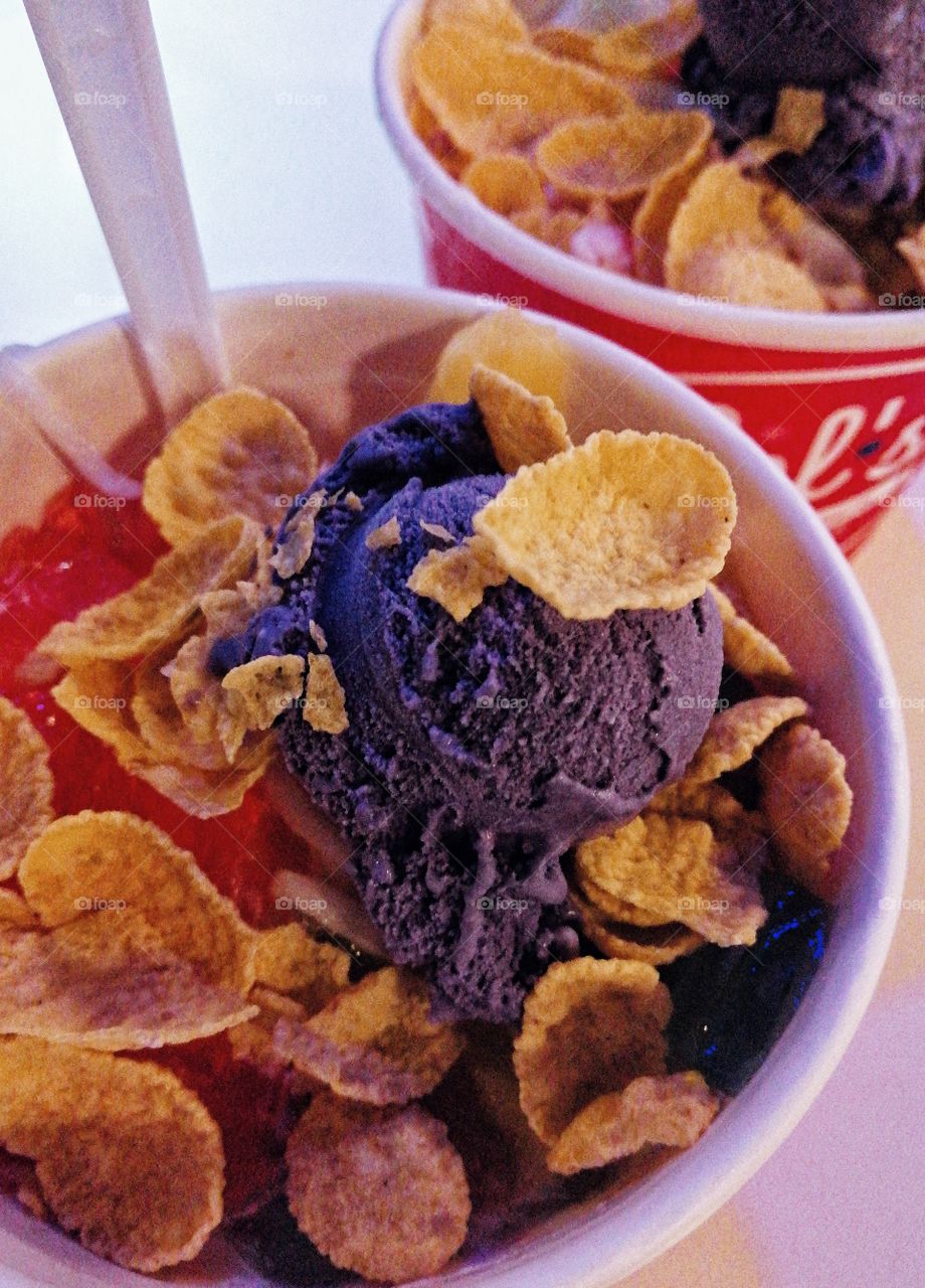 You must have checked on something similar on my collection. Yes, this isn't the exact the same 'halo-halo' but it's the same 'halo-halo' favorite everyone loves. Quench your thirst from the summer heat, it's available in the Philippines. 🍨