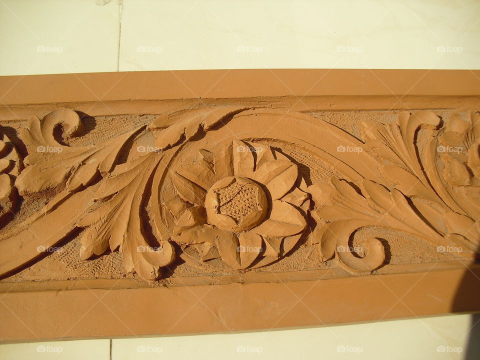 Polyurethane carving design 7" Inch