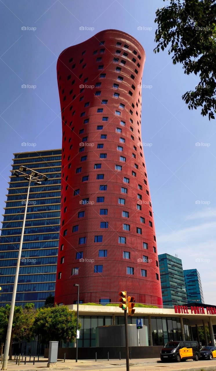 Red lantern building.